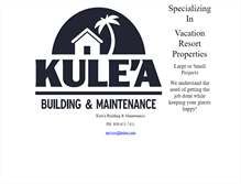 Tablet Screenshot of kulea.com